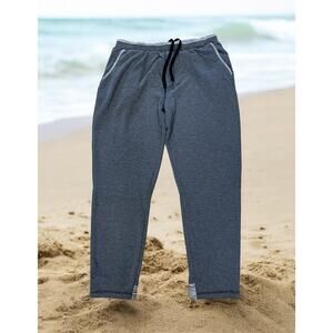 Tommy Bahama Jogger Pants Men’s Size Large Gray Sweatpants Drawstring Pockets